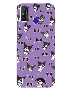 Чохол для TECNO Spark Power 2 (LC8) з картинкою «Kuromi — патерн» Чохол для TECNO Spark Power 2 (LC8) з картинкою «Kuromi — патерн»
