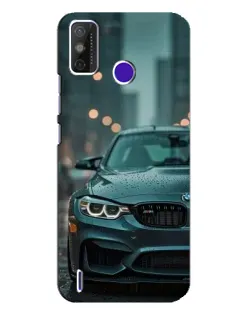 Чехол для TECNO Spark Power 2 (LC8) с картинкой «BMW в огнях города»