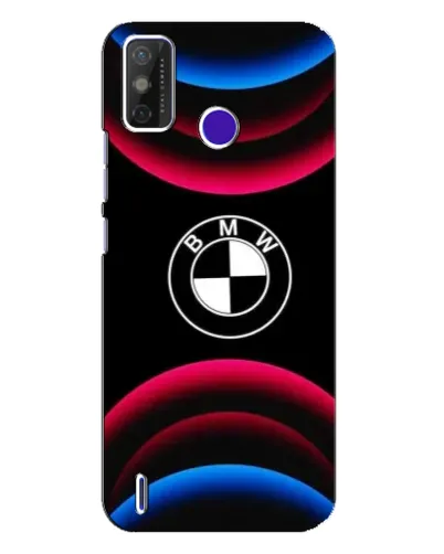 Чехол для TECNO Spark Power 2 (LC8) с картинкой «Логотип BMW и неоновые дуги» Чехол для TECNO Spark Power 2 (LC8) с картинкой «Логотип BMW и неоновые дуги»