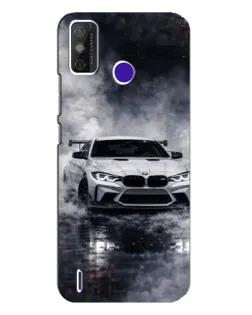 Чехол для TECNO Spark Power 2 (LC8) с картинкой «BMW сквозь туман»