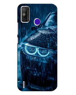 Чехол для TECNO Spark Power 2 (LC8) с картинкой «BMW под дождем»