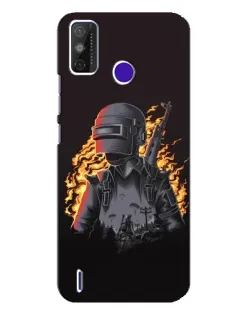 Чехол для TECNO Spark Power 2 (LC8) с картинкой «PUBG — огненный силуэт» Чехол для TECNO Spark Power 2 (LC8) с картинкой «PUBG — огненный силуэт»