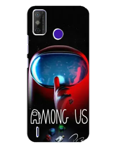 Чехол для TECNO Spark Power 2 (LC8) с картинкой «Красный импостер — макро» Чехол для TECNO Spark Power 2 (LC8) с картинкой «Красный импостер — макро»