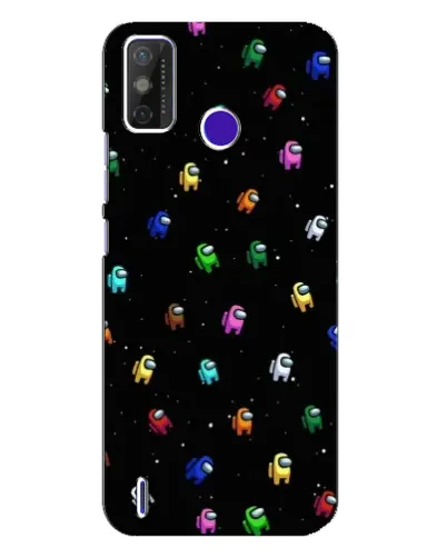 Чехол для TECNO Spark Power 2 (LC8) с картинкой «Экипаж Among Us» Чехол для TECNO Spark Power 2 (LC8) с картинкой «Экипаж Among Us»