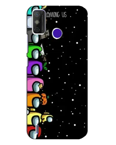 Чехол для TECNO Spark Power 2 (LC8) с картинкой «Команда Among Us» Чехол для TECNO Spark Power 2 (LC8) с картинкой «Команда Among Us»