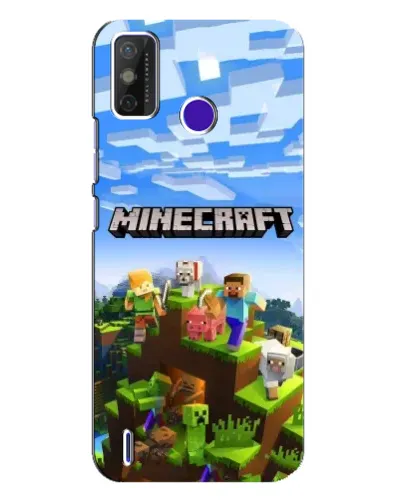 Чехол для TECNO Spark Power 2 (LC8) с картинкой «Minecraft классический мир» Чехол для TECNO Spark Power 2 (LC8) с картинкой «Minecraft классический мир»