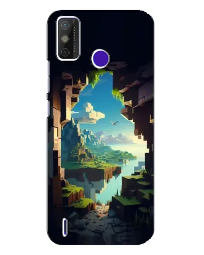 Чехол для TECNO Spark Power 2 (LC8) с картинкой «Вид из пещеры» Чехол для TECNO Spark Power 2 (LC8) с картинкой «Вид из пещеры»