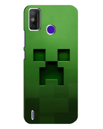 Чехол для TECNO Spark Power 2 (LC8) с картинкой «Крипер микро-дизайн» Чехол для TECNO Spark Power 2 (LC8) с картинкой «Крипер микро-дизайн»