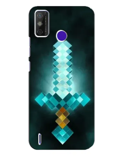 Чехол для TECNO Spark Power 2 (LC8) с картинкой «Алмазный меч неон» Чехол для TECNO Spark Power 2 (LC8) с картинкой «Алмазный меч неон»