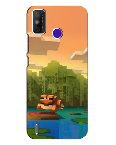 Чехол для TECNO Spark Power 2 (LC8) с картинкой «Майнкрафт закат солнца» Чехол для TECNO Spark Power 2 (LC8) с картинкой «Майнкрафт закат солнца»