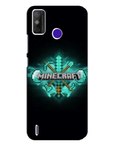 Чехол для TECNO Spark Power 2 (LC8) с картинкой «Minecraft Diamond лого» Чехол для TECNO Spark Power 2 (LC8) с картинкой «Minecraft Diamond лого»