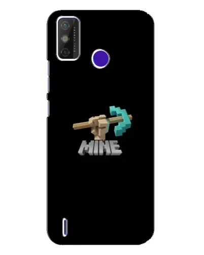 Чехол для TECNO Spark Power 2 (LC8) с картинкой «Алмазная кирка» Чехол для TECNO Spark Power 2 (LC8) с картинкой «Алмазная кирка»