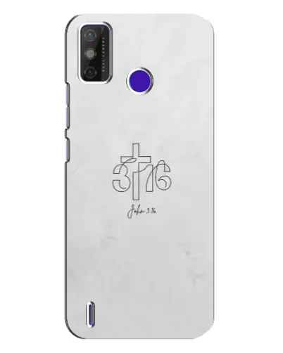 Чехол для TECNO Spark Power 2 (LC8) с картинкой «Иоанна 3:16 Крест» Чехол для TECNO Spark Power 2 (LC8) с картинкой «Иоанна 3:16 Крест»
