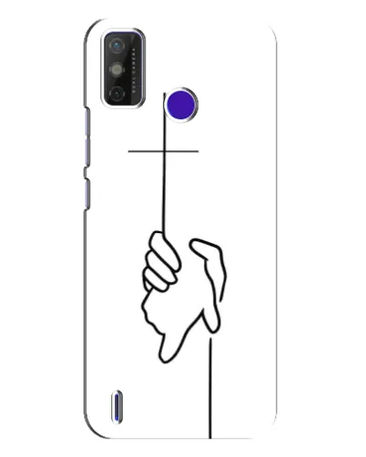 Чехол для TECNO Spark Power 2 (LC8) с картинкой «Рука держит» Чехол для TECNO Spark Power 2 (LC8) с картинкой «Рука держит»