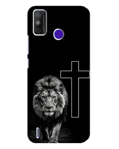 Чехол для TECNO Spark Power 2 (LC8) с картинкой «Лев и Крест» Чехол для TECNO Spark Power 2 (LC8) с картинкой «Лев и Крест»