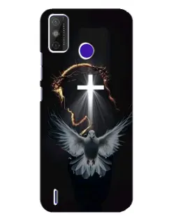 Чехол для TECNO Spark Power 2 (LC8) с картинкой «Голубь и Свет»