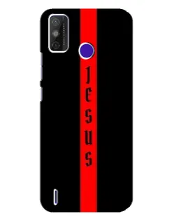 Чехол для TECNO Spark Power 2 (LC8) с картинкой «Красная линия веры»