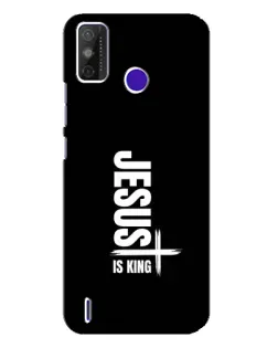 Чехол для TECNO Spark Power 2 (LC8) с картинкой «Вертикаль веры Jesus»
