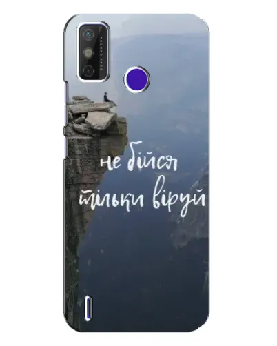 Чехол для TECNO Spark Power 2 (LC8) с картинкой «Вера над пропастью» Чехол для TECNO Spark Power 2 (LC8) с картинкой «Вера над пропастью»