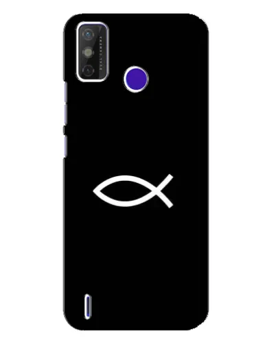 Чехол для TECNO Spark Power 2 (LC8) с картинкой «Символ рыбы Jesus» Чехол для TECNO Spark Power 2 (LC8) с картинкой «Символ рыбы Jesus»