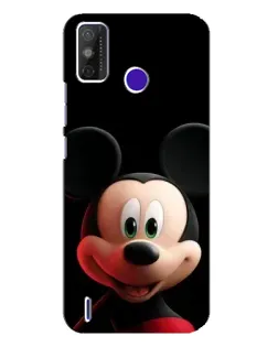Чехол для TECNO Spark Power 2 (LC8) с картинкой «Улыбающийся Микки Маус»