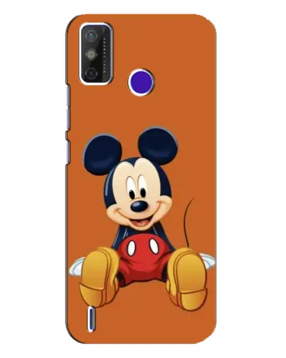Чехол для TECNO Spark Power 2 (LC8) с картинкой «Микки отдыхает»