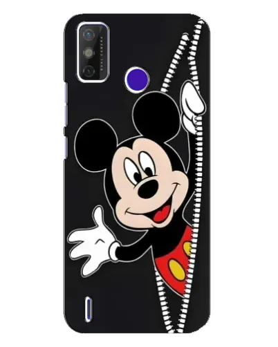 Чехол для TECNO Spark Power 2 (LC8) с картинкой «Микки раздвигает стены»