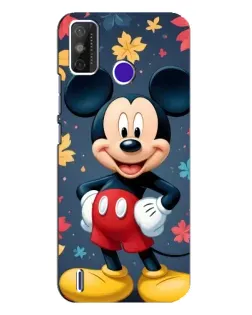 Чехол для TECNO Spark Power 2 (LC8) с картинкой «Осенний Mickey Mouse»