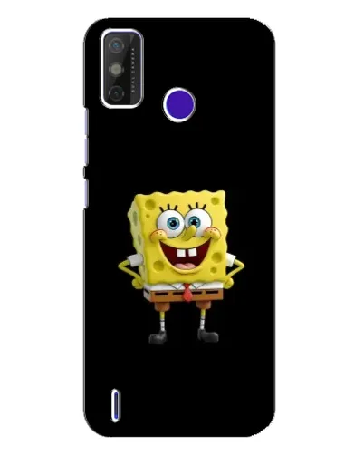 Чехол для TECNO Spark Power 2 (LC8) с картинкой «Классический Губка Боб»