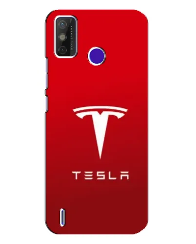 Чехол для TECNO Spark Power 2 (LC8) с картинкой «Tesla Red Classic»