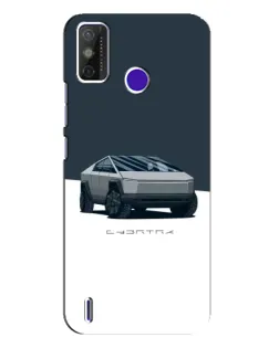 Чехол для TECNO Spark Power 2 (LC8) с картинкой «Серебристый Cybertruck Tesla» Чехол для TECNO Spark Power 2 (LC8) с картинкой «Серебристый Cybertruck Tesla»