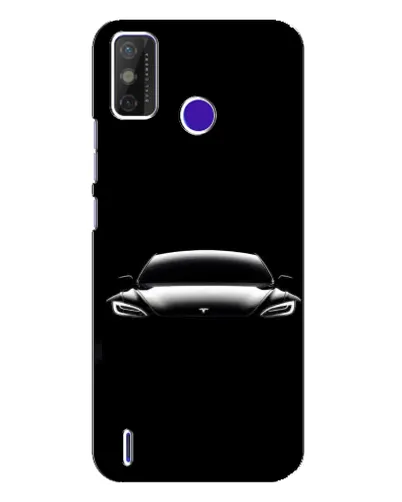 Чехол для TECNO Spark Power 2 (LC8) с картинкой «Фары Tesla Night»
