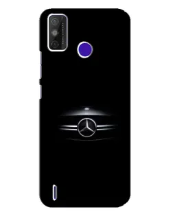 Чехол для TECNO Spark Power 2 (LC8) с картинкой «Mercedes — абстрактные линии»