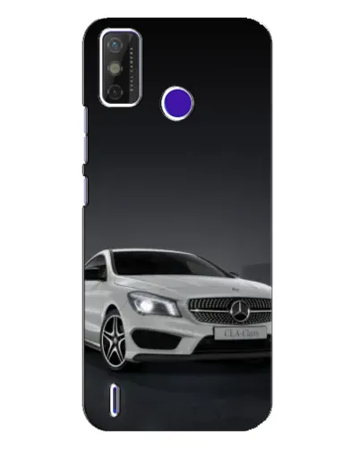Чехол для TECNO Spark Power 2 (LC8) с картинкой «Mercedes AMG GT Silver»