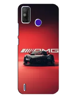 Чехол для TECNO Spark Power 2 (LC8) с картинкой «Mercedes AMG — красная линия»