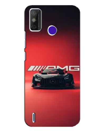 Чехол для TECNO Spark Power 2 (LC8) с картинкой «Mercedes AMG — красная линия»