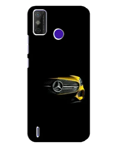 Чехол для TECNO Spark Power 2 (LC8) с картинкой «Mercedes — ретро стиль»