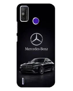 Чехол для TECNO Spark Power 2 (LC8) с картинкой «Mercedes — решетка радиатора»