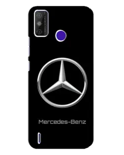 Чехол для TECNO Spark Power 2 (LC8) с картинкой «Mercedes Silver Logo»
