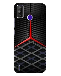 Чехол для TECNO Spark Power 2 (LC8) с картинкой «Mercedes Carbon Grid»