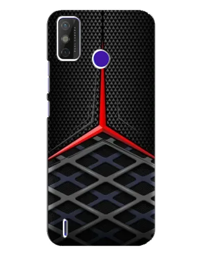 Чехол для TECNO Spark Power 2 (LC8) с картинкой «Mercedes Carbon Grid»