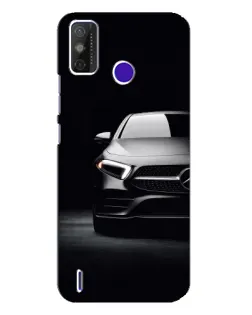 Чехол для TECNO Spark Power 2 (LC8) с картинкой «Свет фар Mercedes»