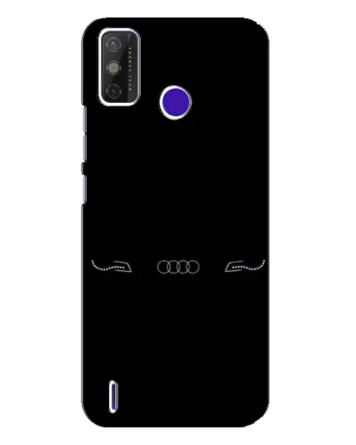 Чехол для TECNO Spark Power 2 (LC8) с картинкой «Audi — световой подпись»