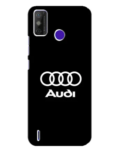 Чехол для TECNO Spark Power 2 (LC8) с картинкой «Классическое лого Audi»