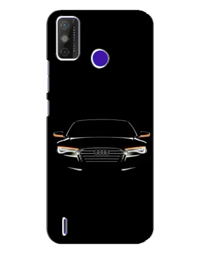 Чехол для TECNO Spark Power 2 (LC8) с картинкой «Audi — ночной контур»
