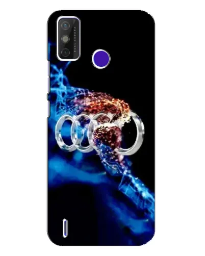 Чехол для TECNO Spark Power 2 (LC8) с картинкой «Энергия лого Audi»