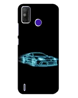 Чехол для TECNO Spark Power 2 (LC8) с картинкой «Неоновый контур Lamborghini» Чехол для TECNO Spark Power 2 (LC8) с картинкой «Неоновый контур Lamborghini»