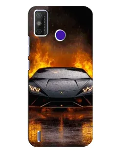 Чехол для TECNO Spark Power 2 (LC8) с картинкой «Lamborghini в огне» Чехол для TECNO Spark Power 2 (LC8) с картинкой «Lamborghini в огне»