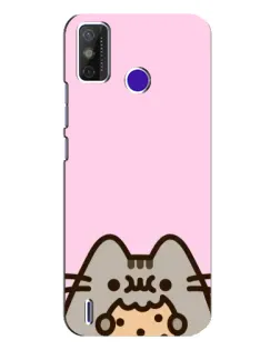 Чехол для TECNO Spark Power 2 (LC8) с картинкой «Pusheen и печенье» Чехол для TECNO Spark Power 2 (LC8) с картинкой «Pusheen и печенье»