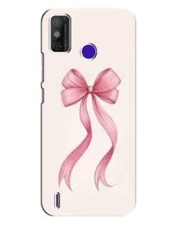 Чехол для TECNO Spark Power 2 (LC8) с картинкой «Розовый бант»